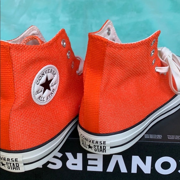 CONVERSE CTAS HI BOLD MANDARIN/FUEL ORANGE MEN’S - Picture 11 of 16
